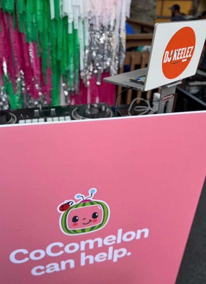 DJ Keelez Brings the Energy to the CoComelon “Gotta Go Zone” Party in Los Angeles
